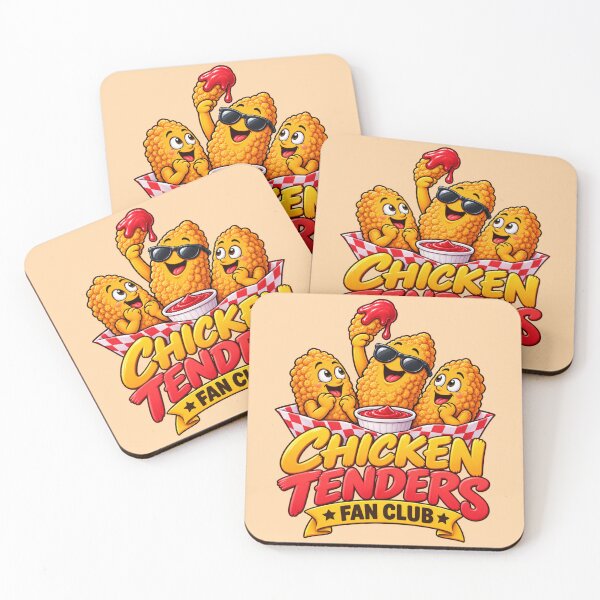 Item preview, Chicken Tenders Fan Club Food Lover designed and sold by PunchDrop.