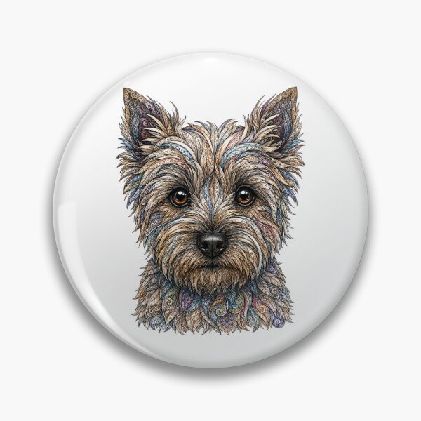 Item preview, Intricate Cairn Terrier designed and sold by PaintedbyCarol.