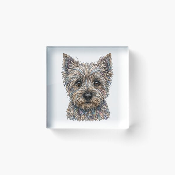 Item preview, Intricate Cairn Terrier designed and sold by PaintedbyCarol.