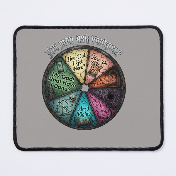Item preview, Ask Yourself Wheel Life Confusion Graphic-30 designed and sold by BraylinCasas.