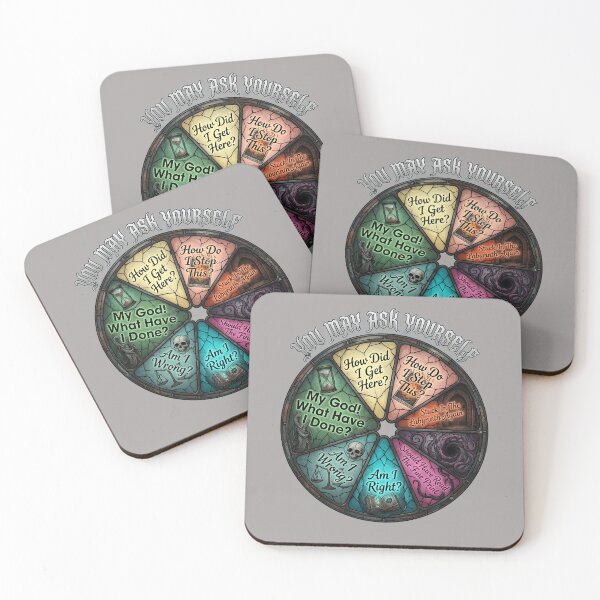 Item preview, Ask Yourself Wheel Life Confusion Graphic-30 designed and sold by BraylinCasas.