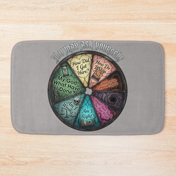 Item preview, Ask Yourself Wheel Life Confusion Graphic-30 designed and sold by BraylinCasas.