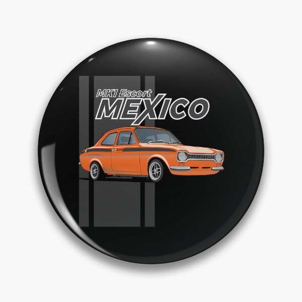Item preview, Mk1 Escort Mexico (Orange  Black) designed and sold by furbeehennigc.