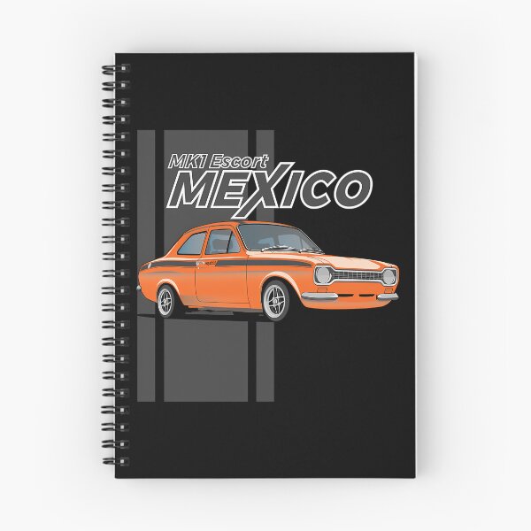 Item preview, Mk1 Escort Mexico (Orange  Black) designed and sold by furbeehennigc.