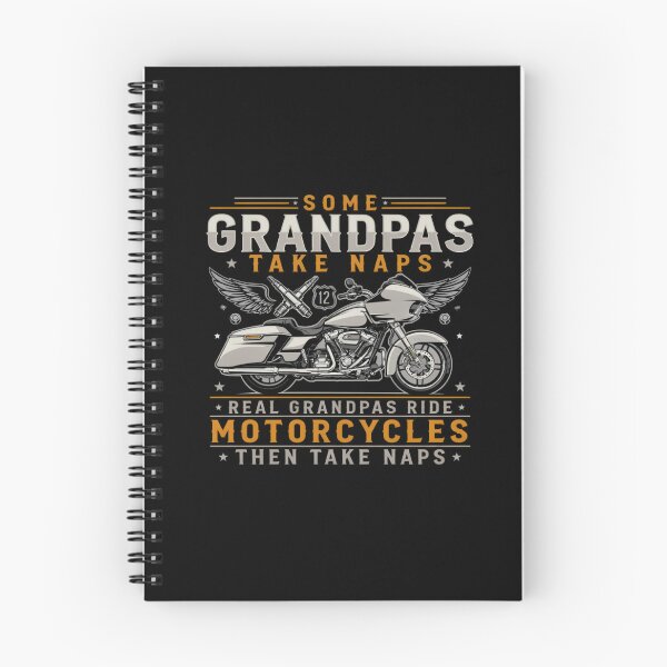Item preview, Funny Grandpa Motorcycle Quote Vintage Biker Grandpa Gift Classic Chopper Rider Retro Motorcycle Enthusiast Fathers Day Humor designed and sold by designstoriesMK.