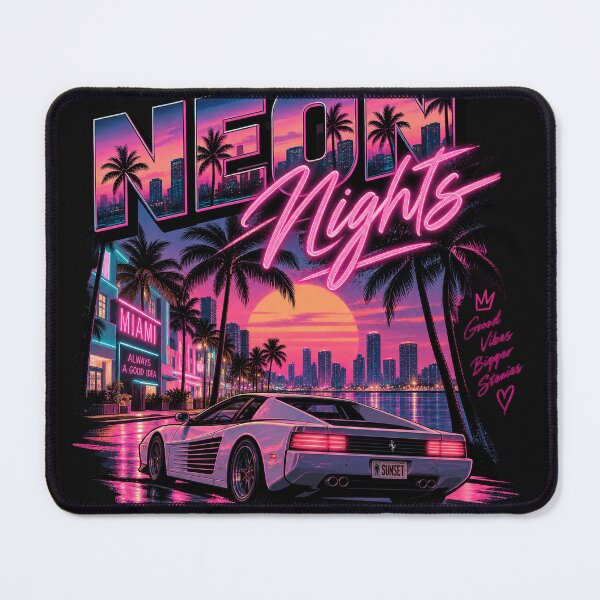Item preview, Neon Nights – Miami Vibes designed and sold by Lumvero.