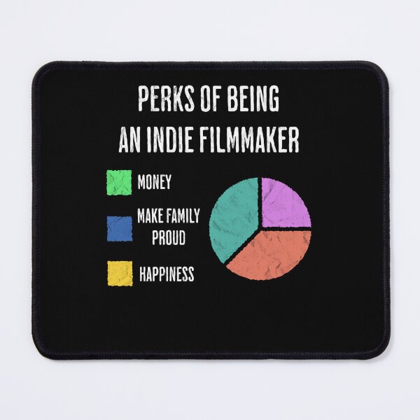 Item preview, Indie Filmmaker Job Perks Funny Pie Chart designed and sold by d247.