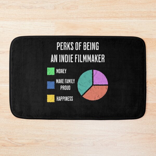 Item preview, Indie Filmmaker Job Perks Funny Pie Chart designed and sold by d247.
