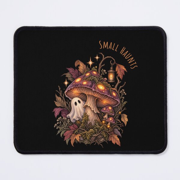 Item preview, Small Haunts Ghost Mushroom Autumn Art designed and sold by mycute-stickers.