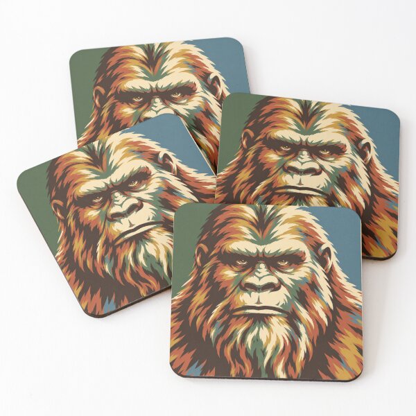 Item preview,  Bigfoot Sasquatch Retro Wilderness Pop Art designed and sold by Swanny's Custom T-shirt and Gift Designs.
