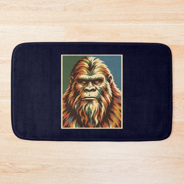 Artikelvorschau, Bigfoot Sasquatch Retro Wildnis Pop Art entworfen und verkauft von Swanny's Custom T-shirt and Gift Designs.