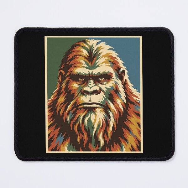 Item preview, Bigfoot Sasquatch Retro Wilderness Pop Art designed and sold by Swanny's Custom T-shirt and Gift Designs.