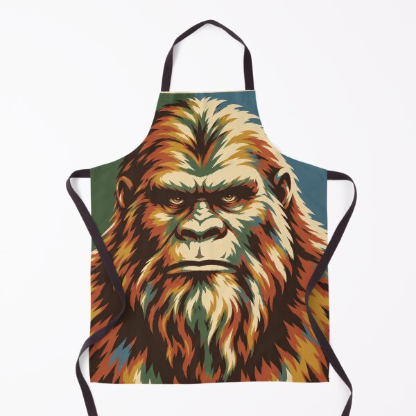 Item preview, Bigfoot Sasquatch Retro Wilderness Pop Art designed and sold by Swanny's Custom T-shirt and Gift Designs.
