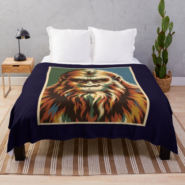 Item preview,  Bigfoot Sasquatch Retro Wilderness Pop Art designed and sold by Swanny's Custom T-shirt and Gift Designs.