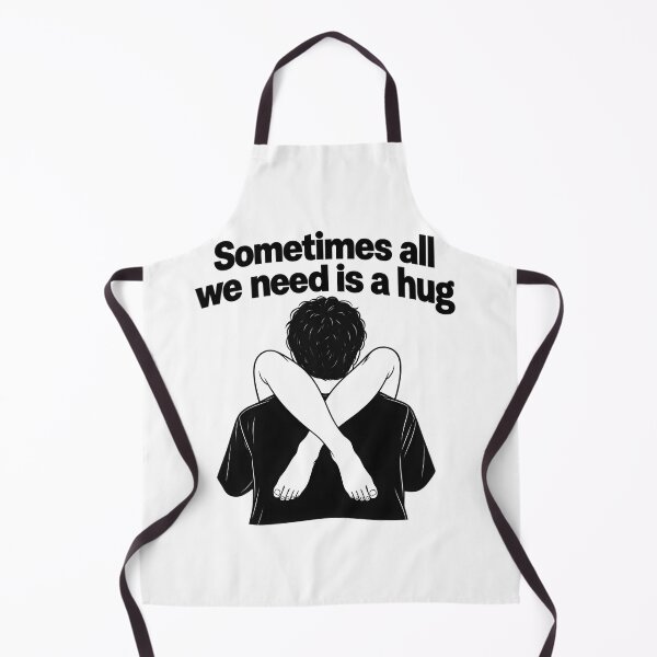 Item preview, Sometimes All We Need Is a Hug – Funny Couple Quote designed and sold by TinyWeird.