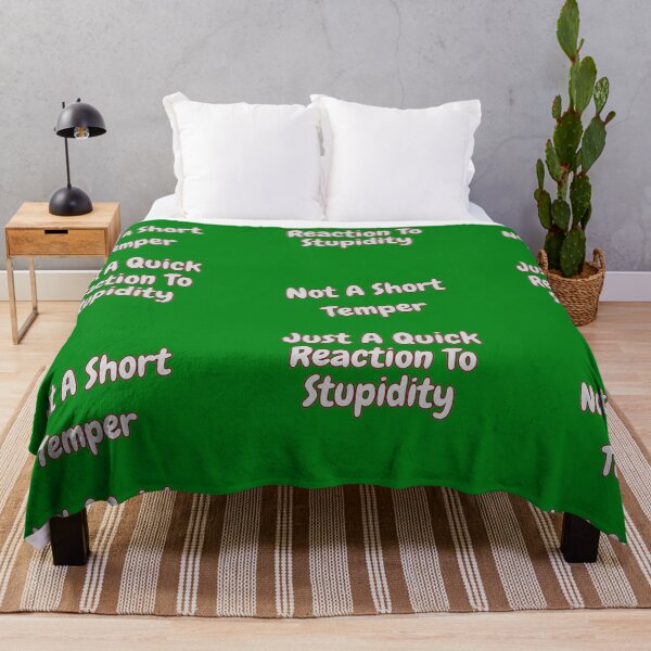 Item preview, Quick Reaction To Stupidity designed and sold by Vinaelly.