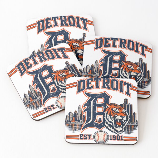 Item preview, Detroit Vintage Baseball Tiger – Retro Sports Graphic designed and sold by rachidloucif.