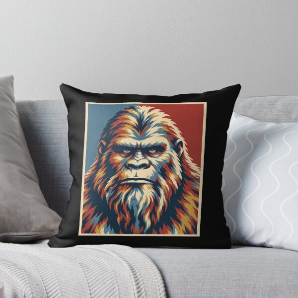 Item preview, Bigfoot Sasquatch Retro Wilderness Pop Art designed and sold by Swanny's Custom T-shirt and Gift Designs.
