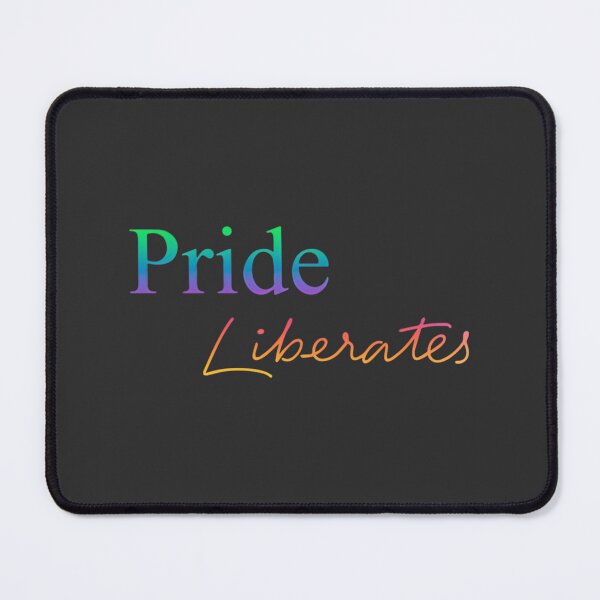 Item preview, Pride Liberates Rainbow Design Celebrating LGBTQ+ Freedom and Equality designed and sold by TheFlare1.