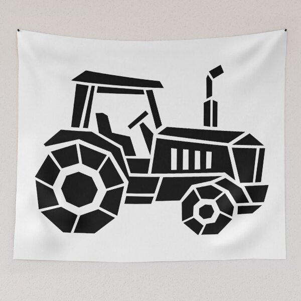 Item preview, Geometric Farm Tractor designed and sold by matybrak.