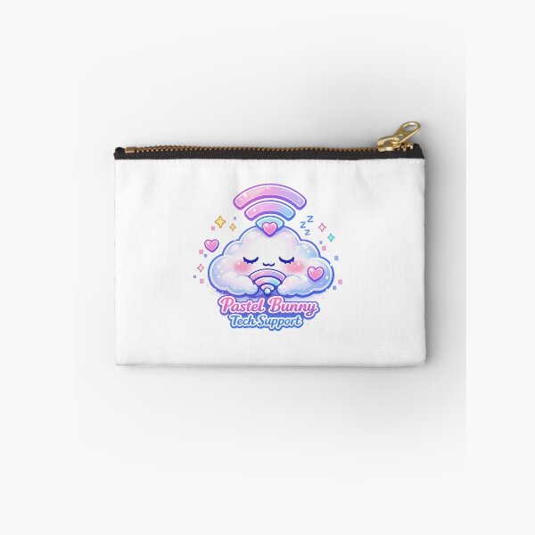 Item preview, Pastel Tech Support – Cute Pastel Cloud Kawaii WiFi Art designed and sold by Sommium .