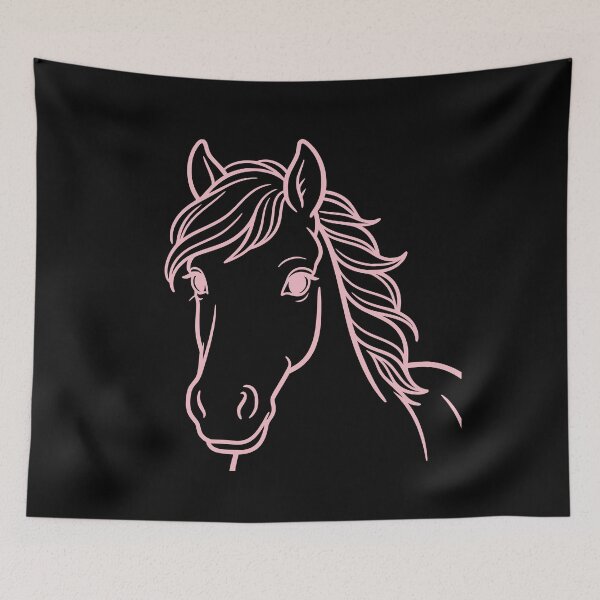 Item preview, Horse Girl Horse Head Pink Rider designed and sold by Loona97.