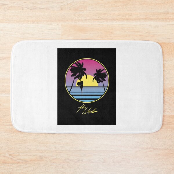 Item preview, The Used Neon Palm Trees Vintage Style Music Band Design designed and sold by Yagyesh Yadav.