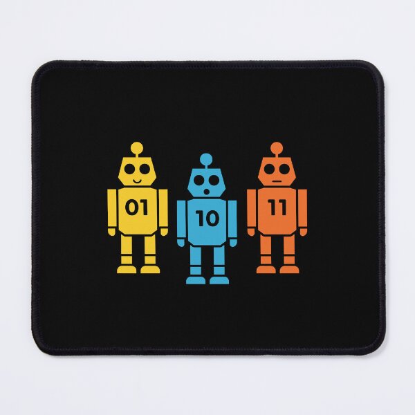 Item preview, Binary 01 10 11 Robot Shirt Meaning designed and sold by Designart68.