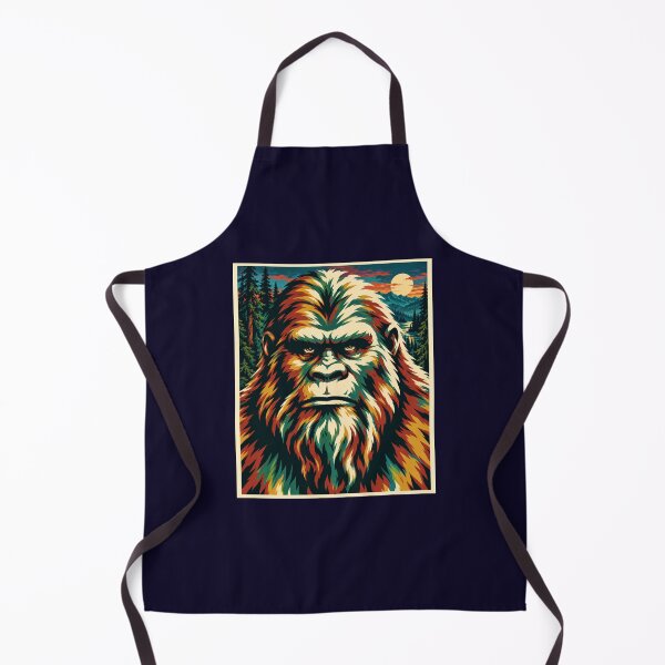 Item preview, Bigfoot Sasquatch Retro Wilderness Pop Art designed and sold by Swanny's Custom T-shirt and Gift Designs.