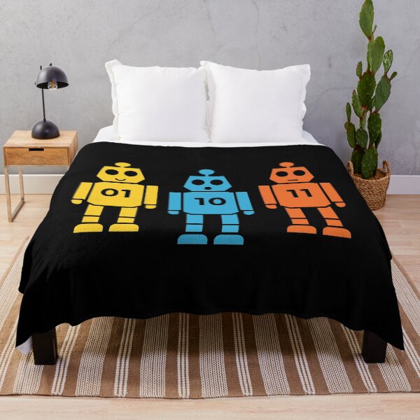 Item preview, Binary 01 10 11 Robot Shirt Meaning designed and sold by Designart68.