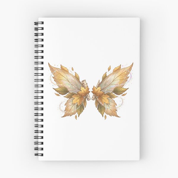 Item preview, Autumn Leaf Fairy Wings Golden Fall Foliage Magic Art designed and sold by Mellow Doodle Co..