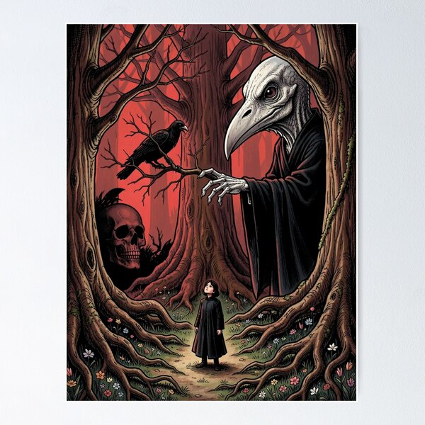 Item preview, Ilustración de Halloween designed and sold by MagelliShop.