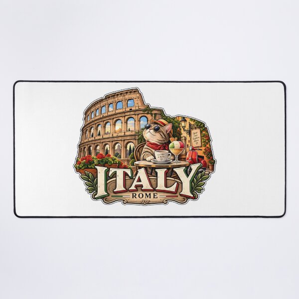 Item preview, Colosseum Cat – Italy Travel Adventure designed and sold by TOMSZE.
