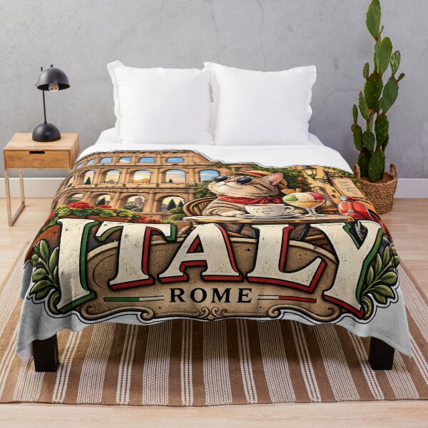 Item preview, Colosseum Cat – Italy Travel Adventure designed and sold by TOMSZE.