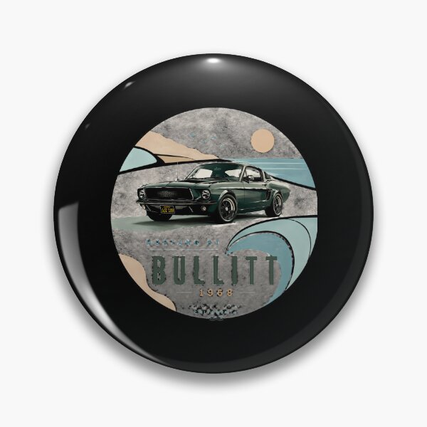 Item preview, 1968 Bullitt Gt Coastal Summer Minimalist  designed and sold by furbeehennigc.