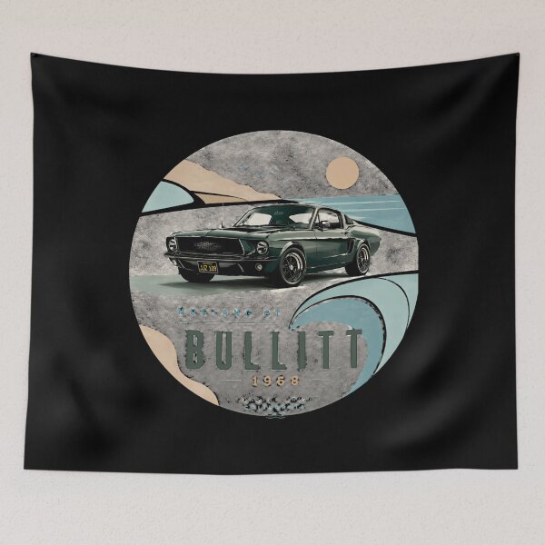 Item preview, 1968 Bullitt Gt Coastal Summer Minimalist designed and sold by furbeehennigc.