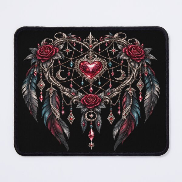 Item preview, Gothic Heart Dreamcatcher – Romantic Fantasy designed and sold by TroviTutto.