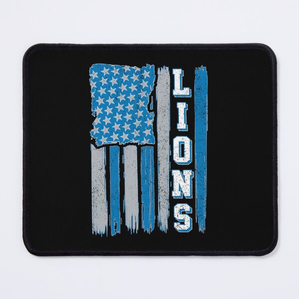 Item preview, Vintage Lions US Flag Distressed Football Sports Fan Team Spirit designed and sold by RockTheFeal.