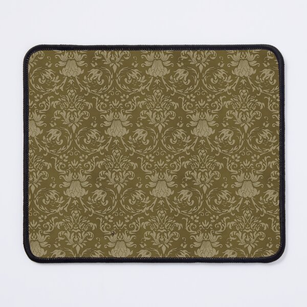 Item preview, Vintage Olive Floral Damask Pattern designed and sold by Sandy Beach Decor.