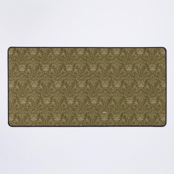 Item preview, Vintage Olive Floral Damask Pattern designed and sold by Sandy Beach Decor.