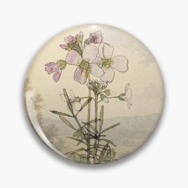 Artikelvorschau, Aquarell-Aquarell-Blumenlandschaft entworfen und verkauft von cbfineart.