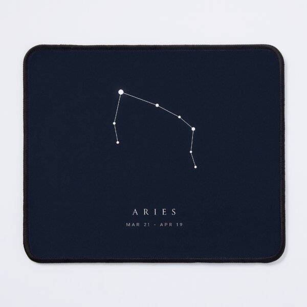 Item preview, Aries Constellation Line Art | Minimalist Zodiac Star Map Poster | Astrology Wall Art designed and sold by FixationStudio.