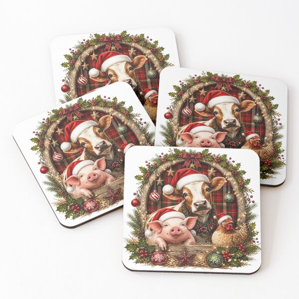 Item preview, Yuletide Barnyard Circle designed and sold by EdicrisR.