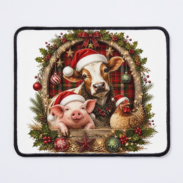 Item preview, Yuletide Barnyard Circle designed and sold by EdicrisR.