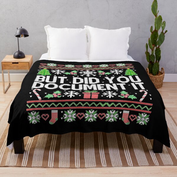Item preview, But Did You Document It Office Ugly Christmas designed and sold by StanaLuis.