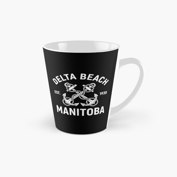 Item preview, Delta Beach Manitoba Vintage Nautical Anchor Design Funny Quote designed and sold by w66aboo.