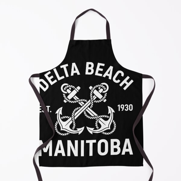 Item preview, Delta Beach Manitoba Vintage Nautical Anchor Design Funny Quote designed and sold by w66aboo.