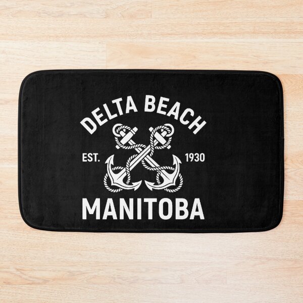 Item preview, Delta Beach Manitoba Vintage Nautical Anchor Design Funny Quote designed and sold by w66aboo.