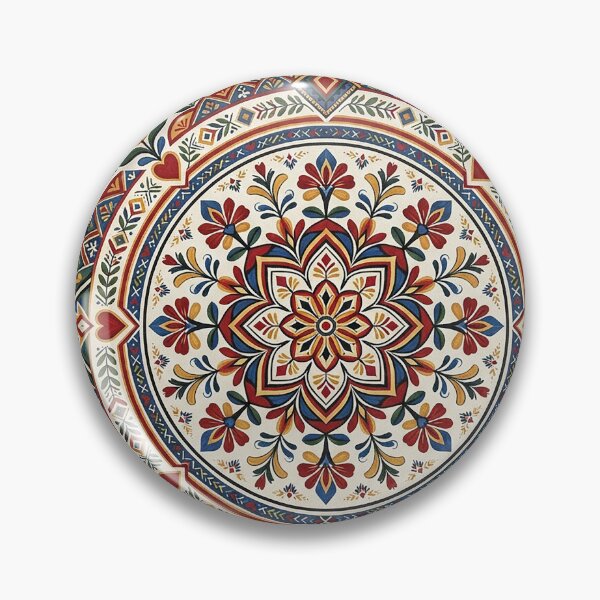 Item preview, European Heritage Floral Ornament designed and sold by BrainCurves.