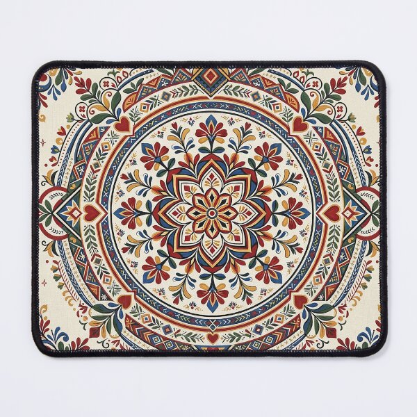 Item preview, European Heritage Floral Ornament designed and sold by BrainCurves.